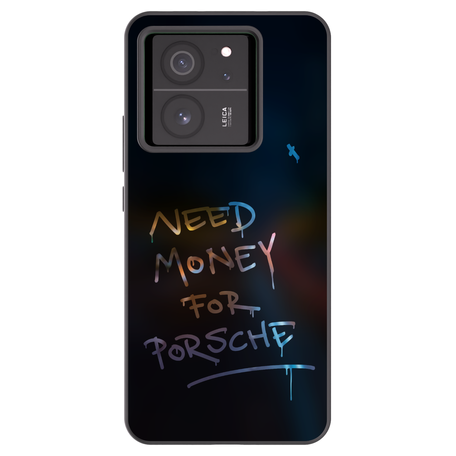 Picasee crna silikonska maskica za Xiaomi 13T Pro - Neon Nights