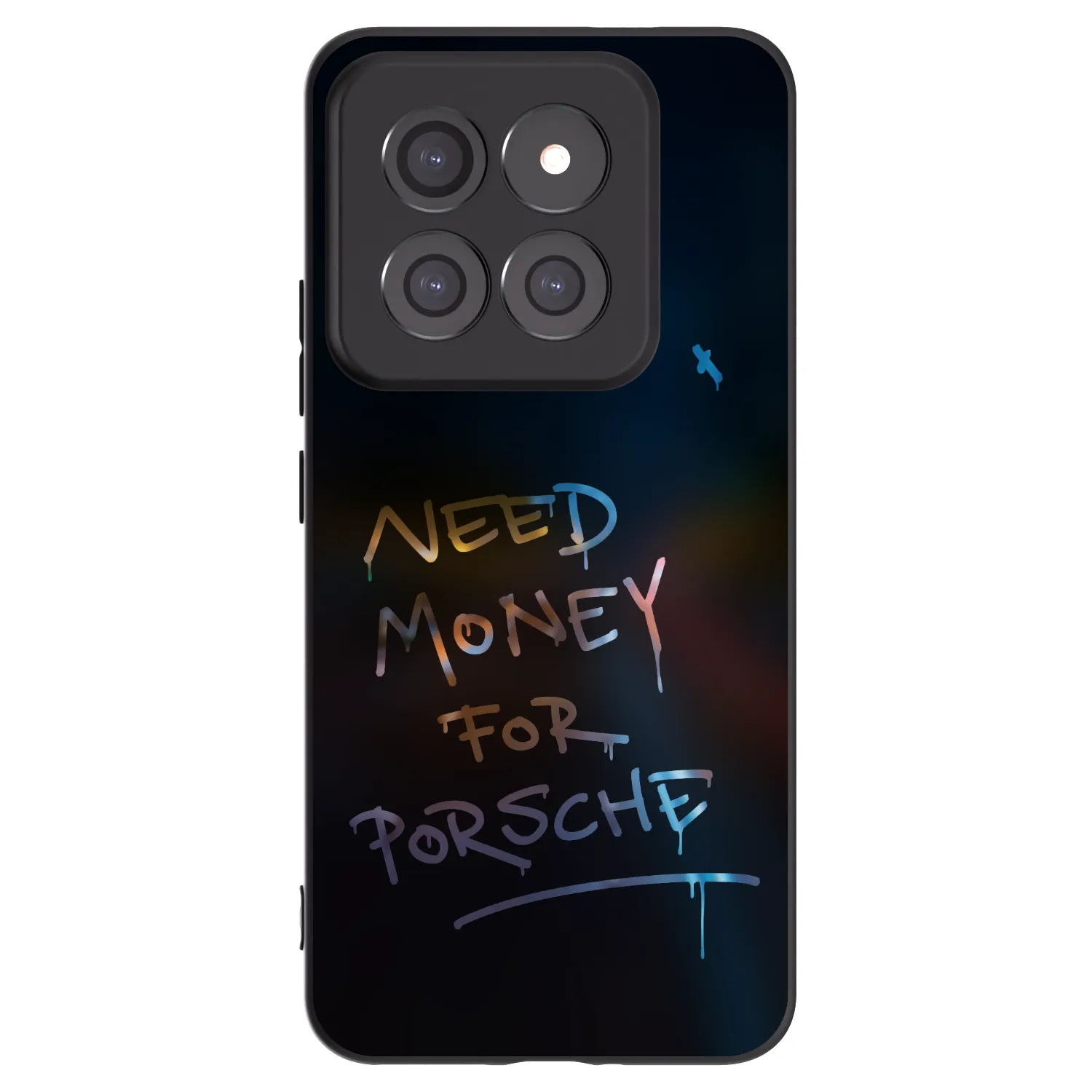 Picasee crna silikonska maskica za Xiaomi 14 Pro - Neon Nights