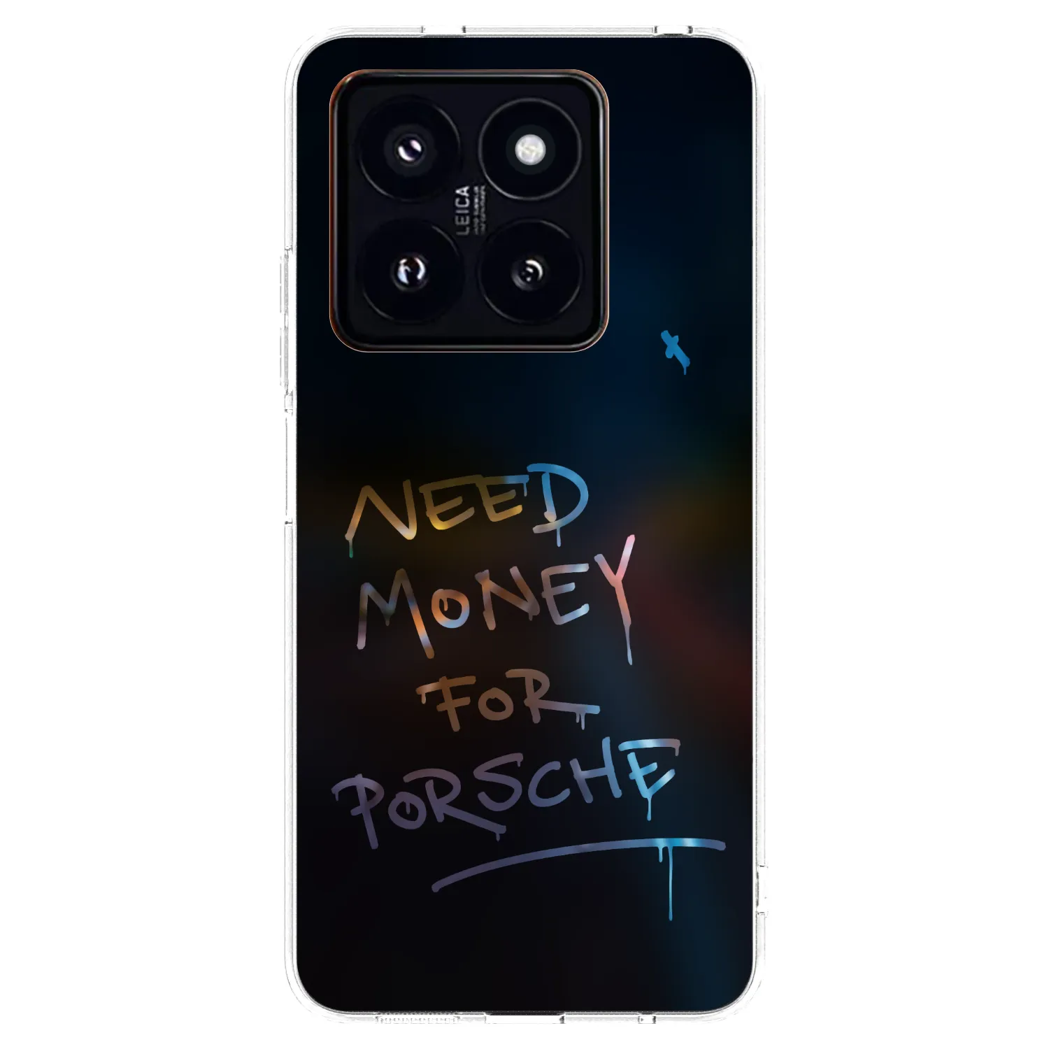 Picasee silikonska prozirna maskica za Xiaomi 14 Pro - Neon Nights