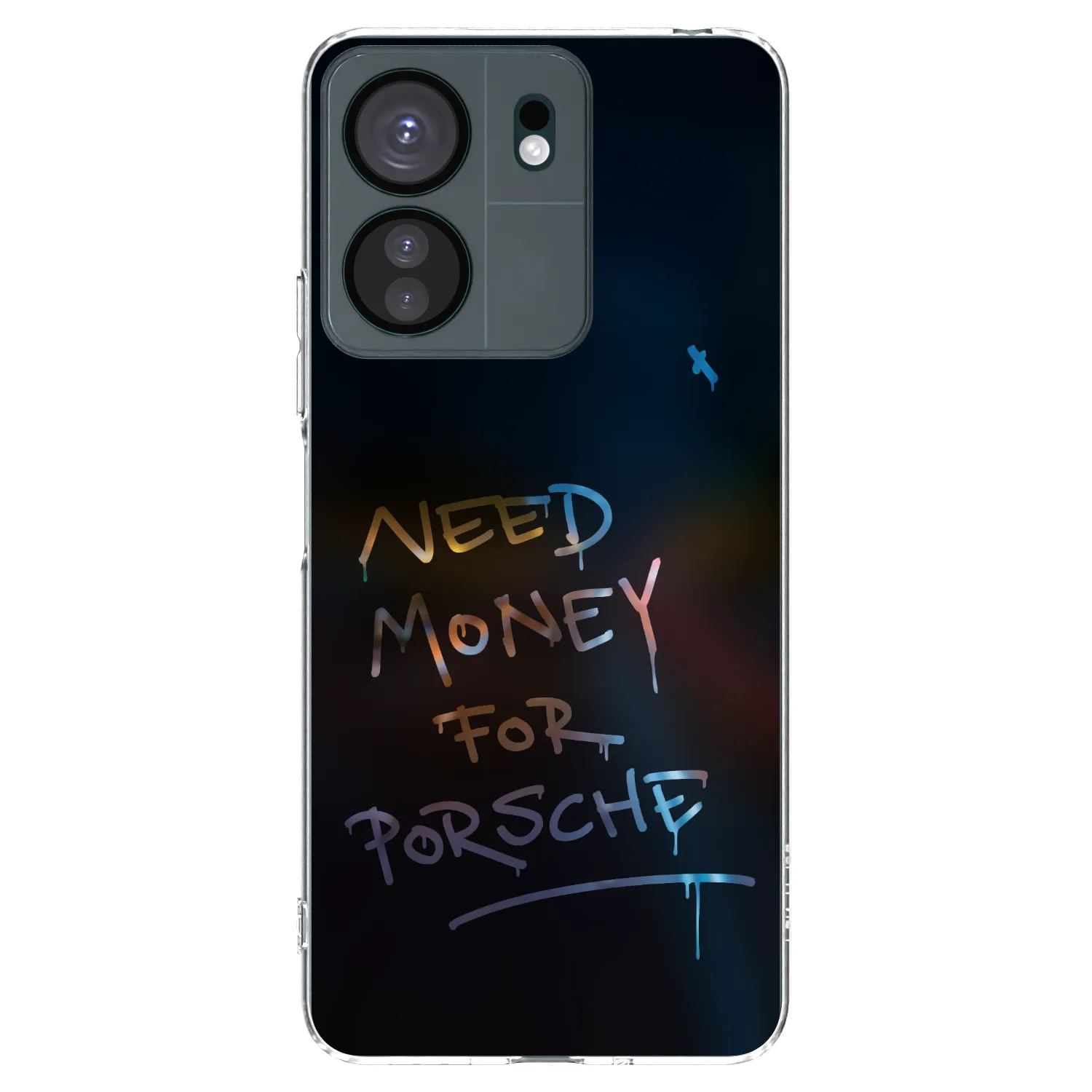 Picasee silikonska prozirna maskica za Xiaomi Redmi 13C 4G - Neon Nights