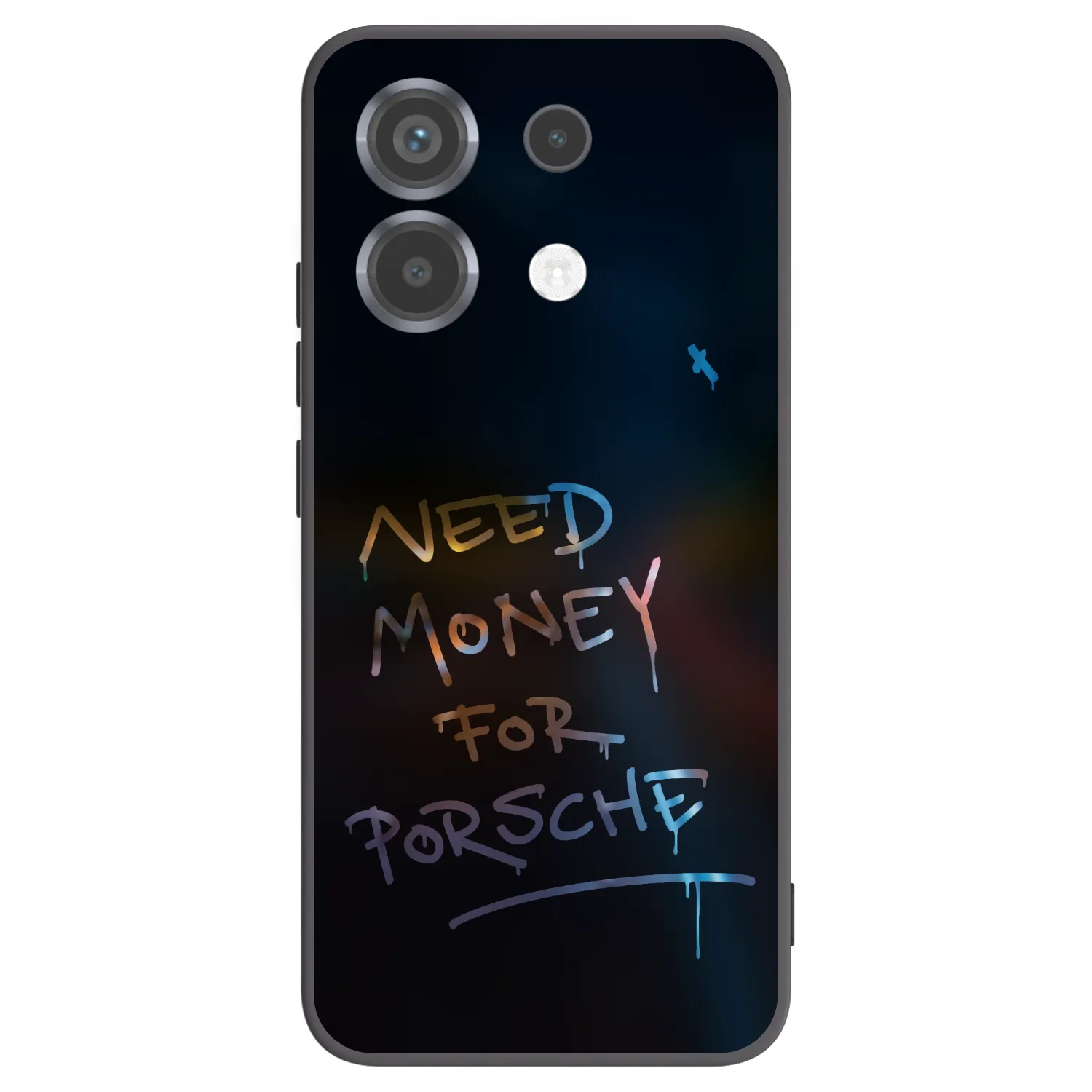 Picasee crna silikonska maskica za Xiaomi Poco X6 - Neon Nights
