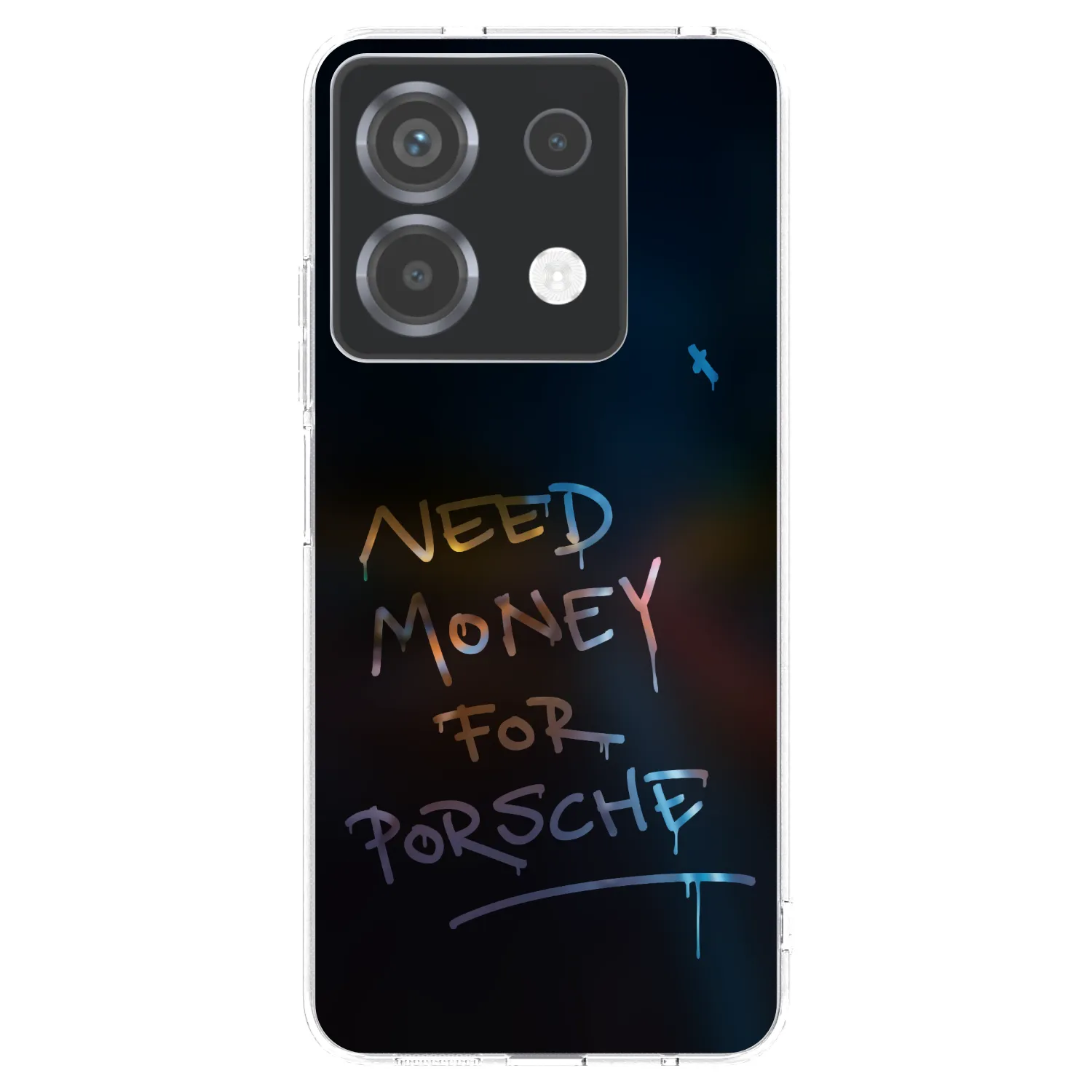 Picasee silikonska prozirna maskica za Xiaomi Poco X6 - Neon Nights