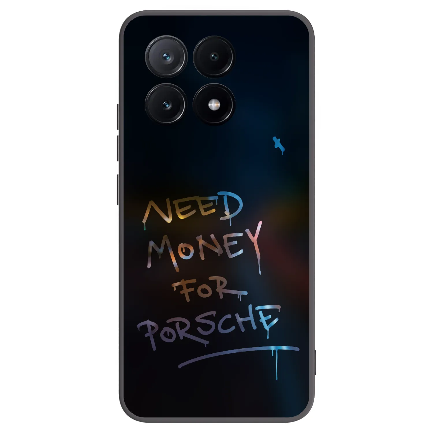 Picasee crna silikonska maskica za Xiaomi Poco X6 Pro - Neon Nights