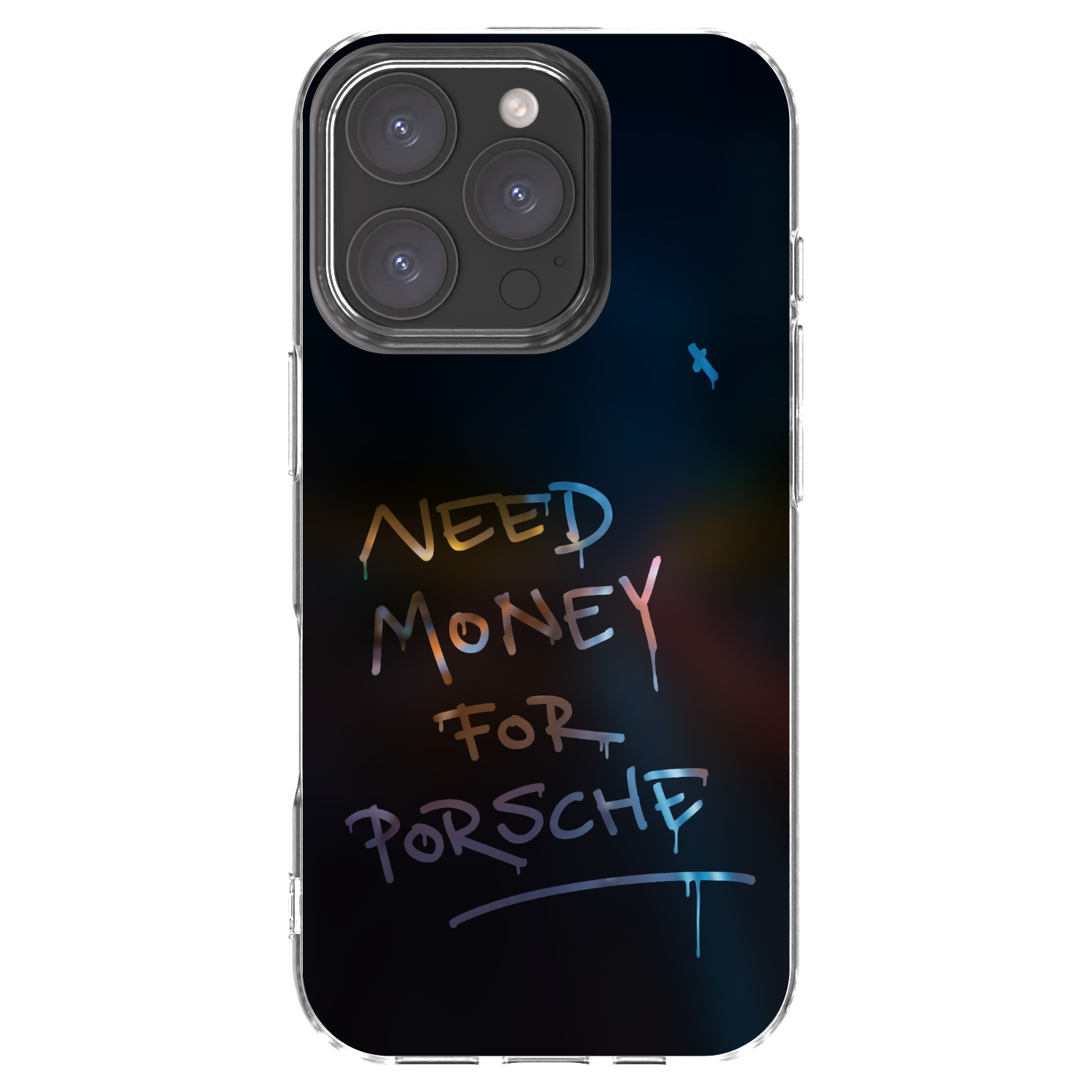 Picasee silikonska prozirna maskica za Apple iPhone 16 Pro - Neon Nights