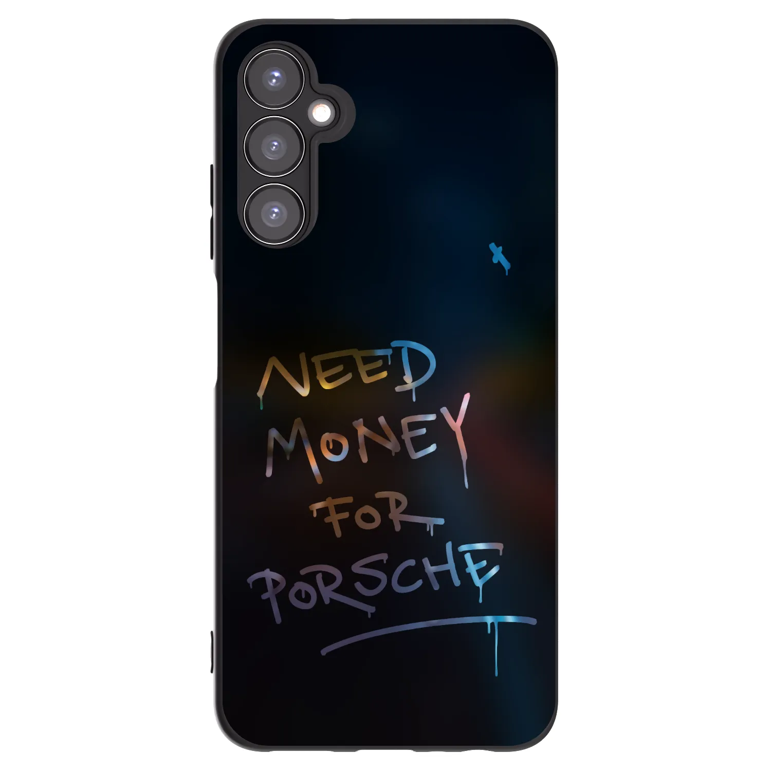 Picasee crna silikonska maskica za Samsung Galaxy A05s A057G - Neon Nights