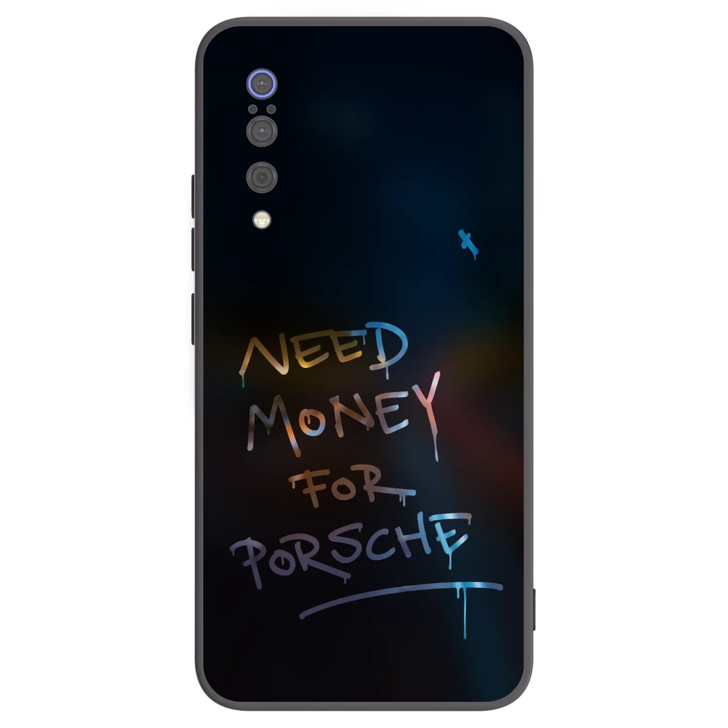 Picasee crna silikonska maskica za Xiaomi Mi 9 - Neon Nights