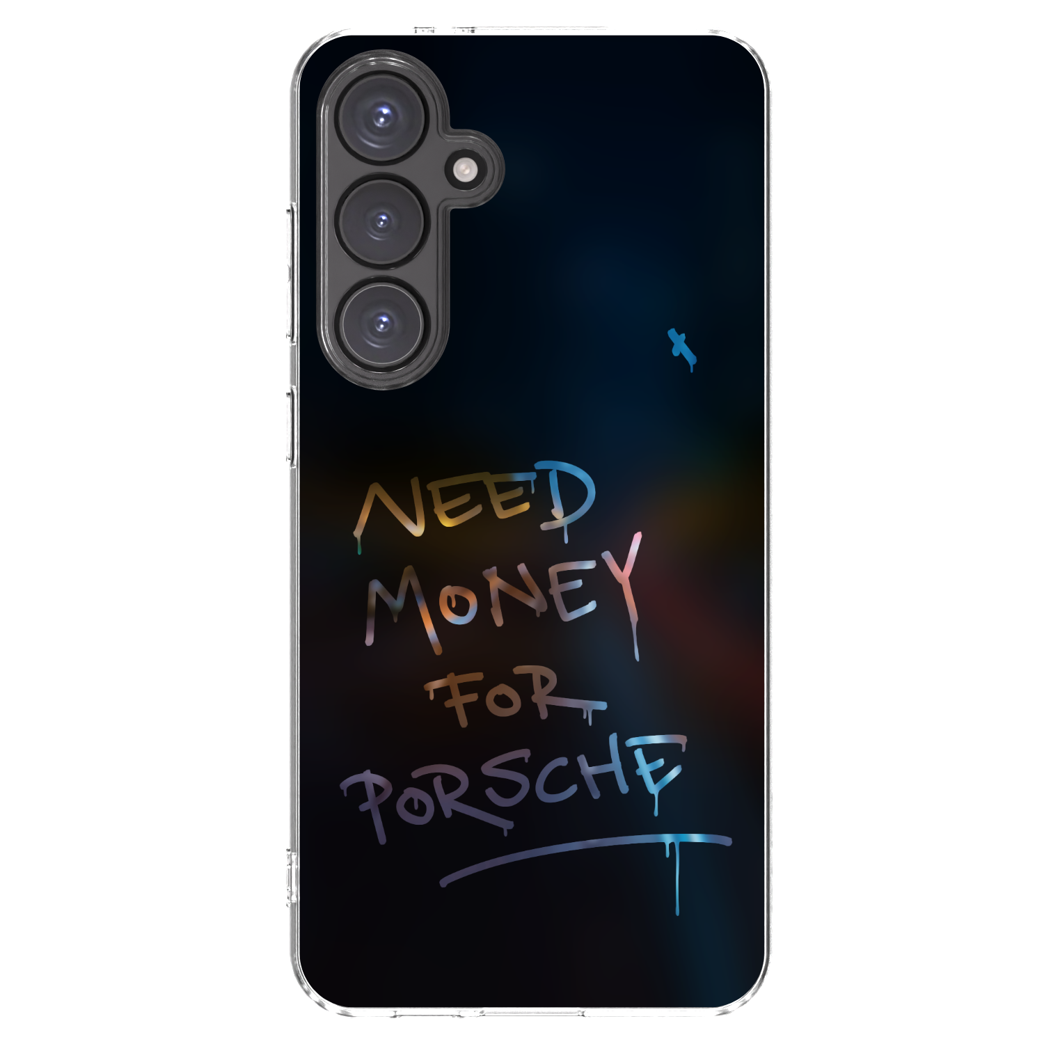 Picasee silikonska prozirna maskica za Samsung Galaxy S24 FE S721B - Neon Nights