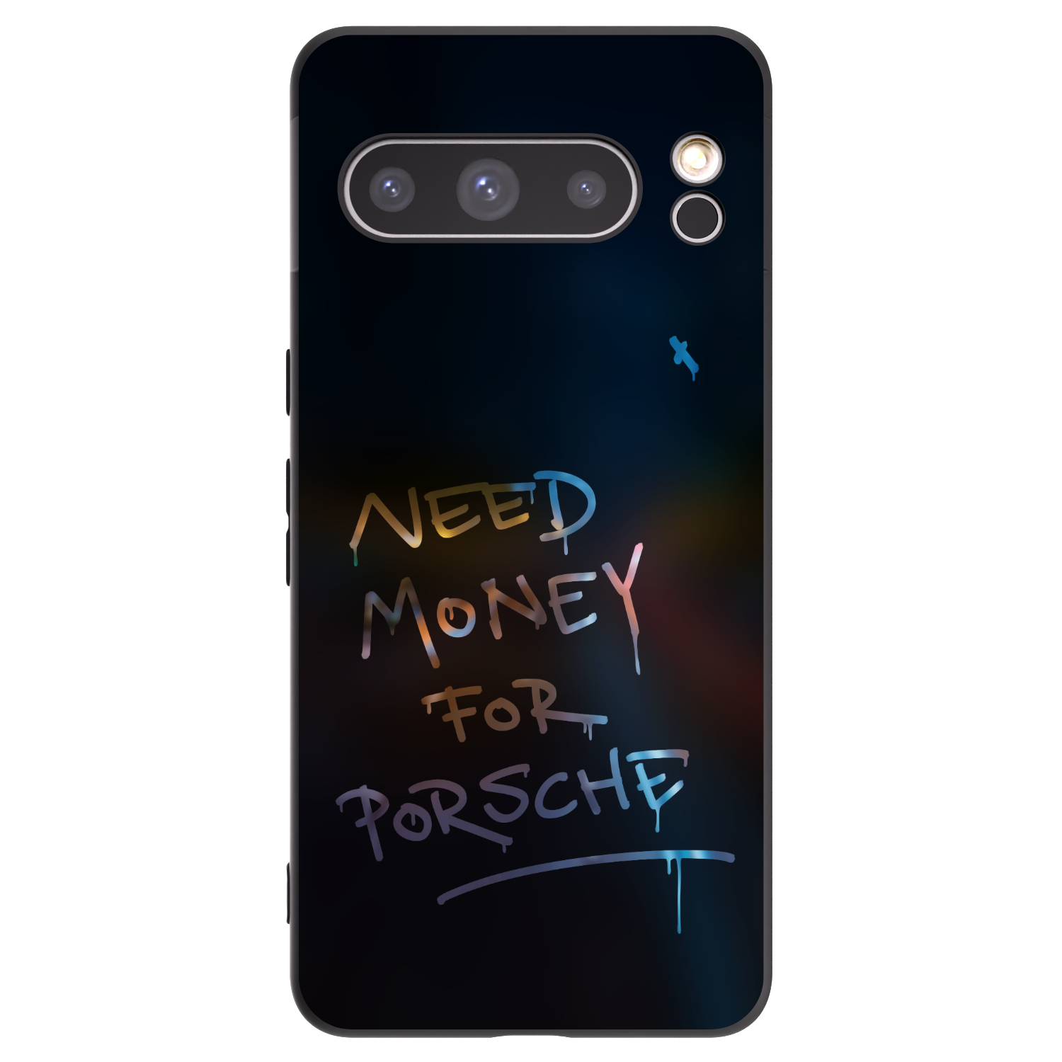 Picasee crna silikonska maskica za Google Pixel 8 Pro - Neon Nights