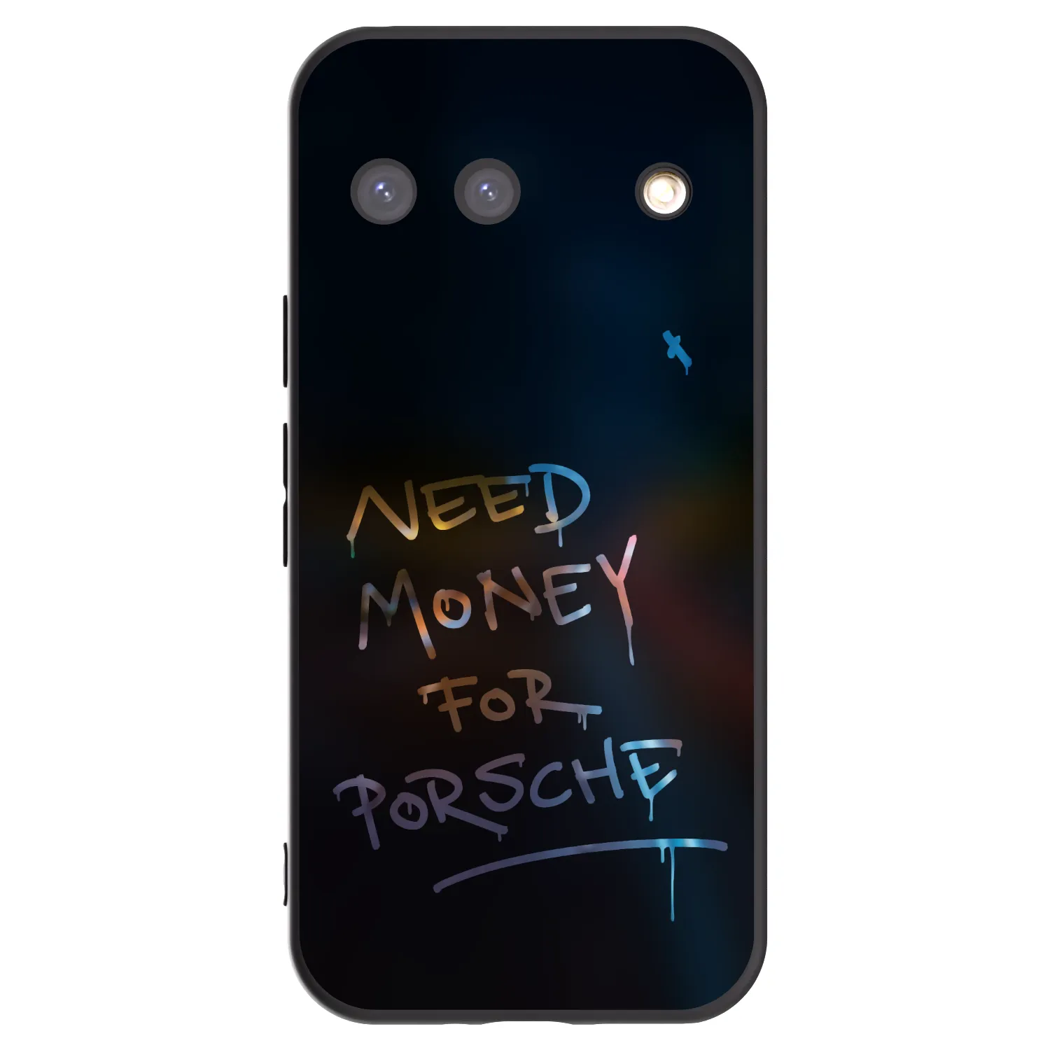 Picasee crna silikonska maskica za Google Pixel 9 - Neon Nights