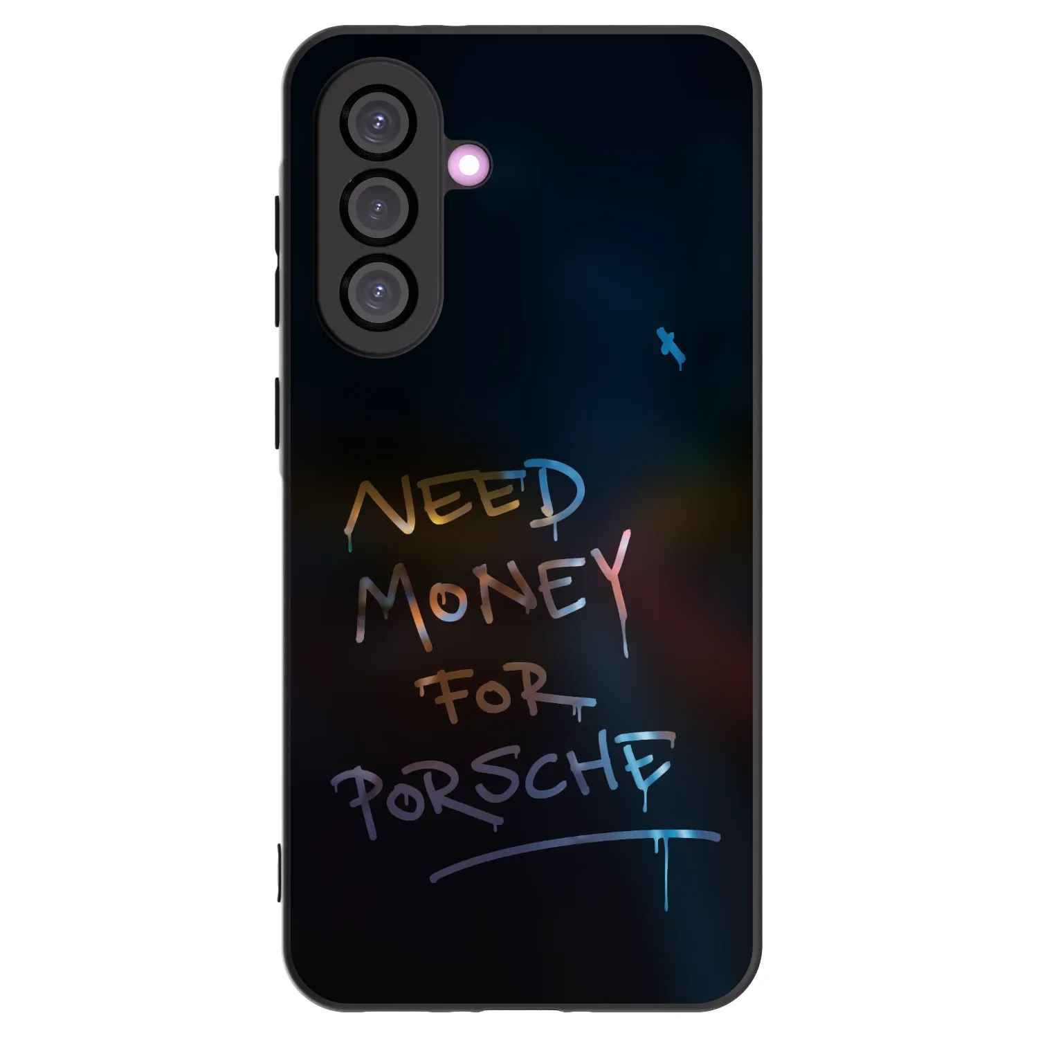 Picasee crna silikonska maskica za Samsung Galaxy A56 5G A566B - Neon Nights