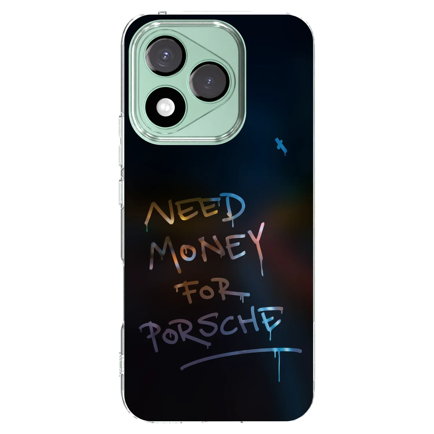 Picasee silikonska prozirna maskica za Honor 400 Lite 5G - Neon Nights
