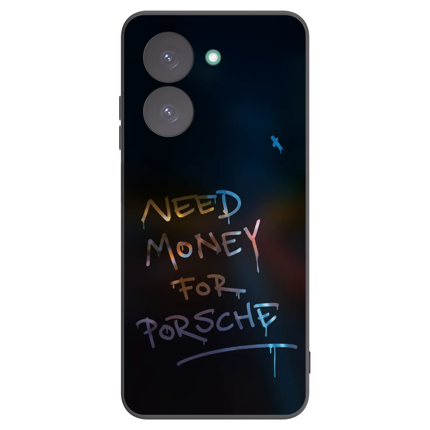 Picasee crna silikonska maskica za Xiaomi Redmi A5 - Neon Nights
