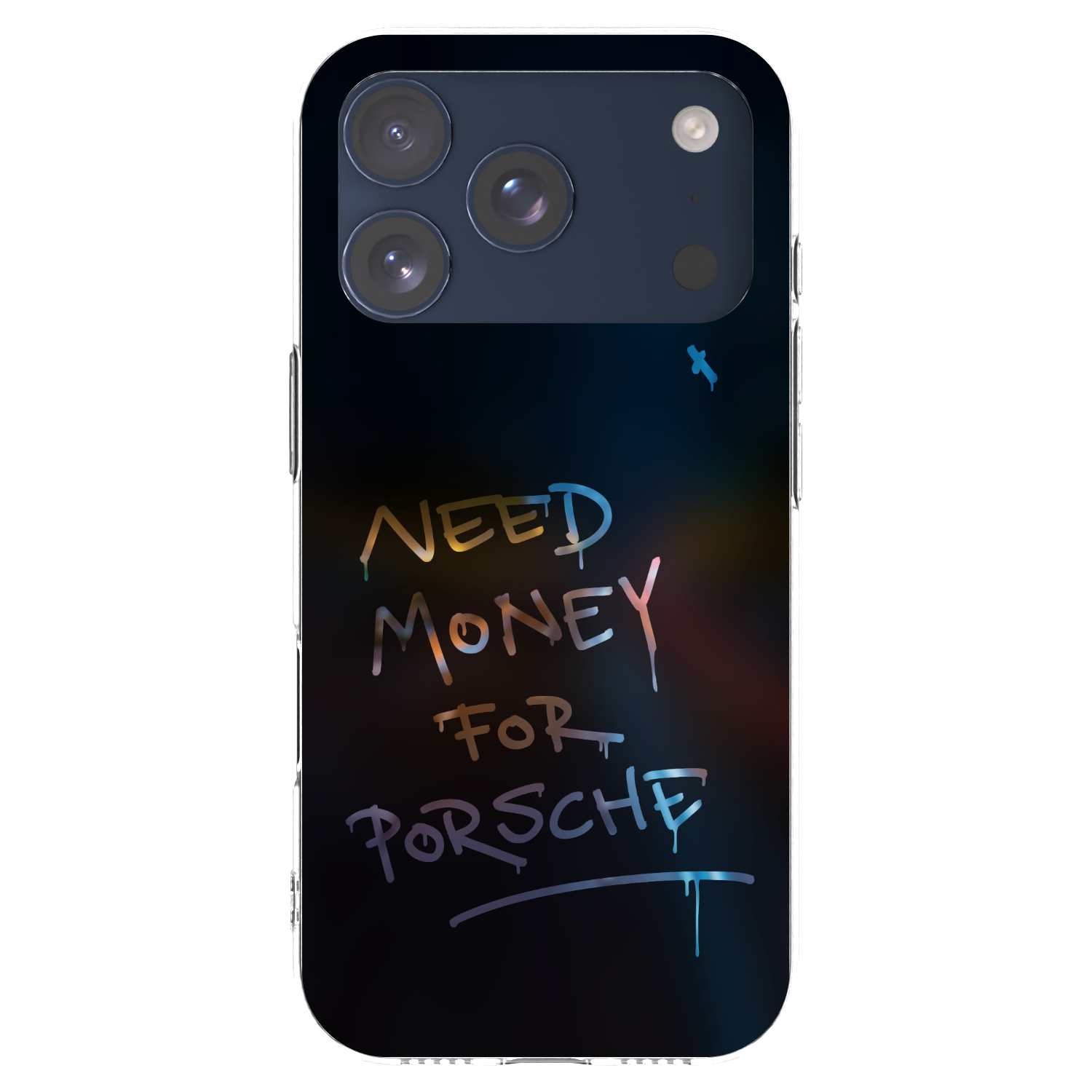 Picasee silikonska prozirna maskica za Apple iPhone 17 Pro - Neon Nights