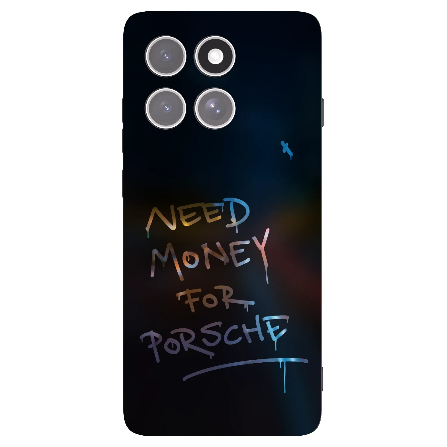 Picasee crna silikonska maskica za Motorola Edge 60 Pro - Neon Nights