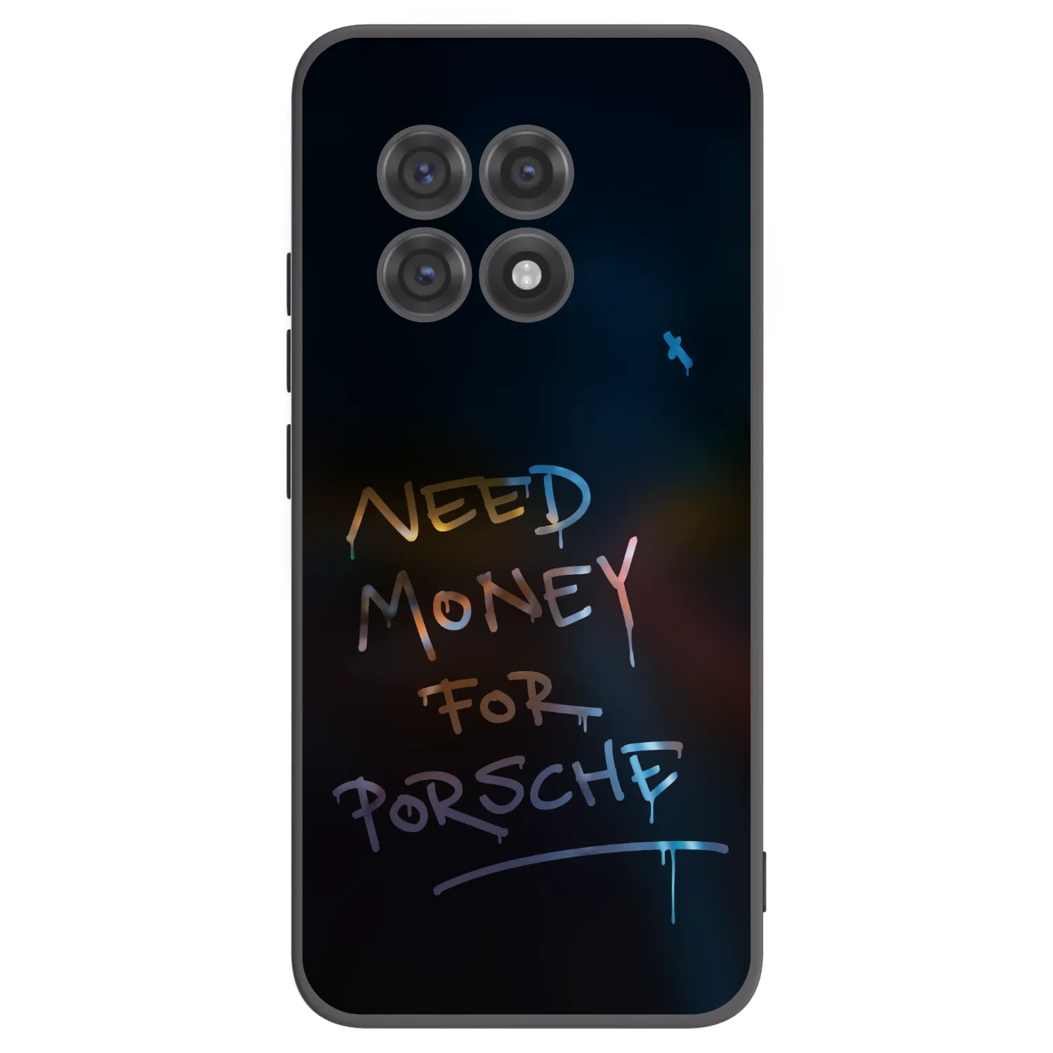 Picasee crna silikonska maskica za OnePlus 13R 5G - Neon Nights