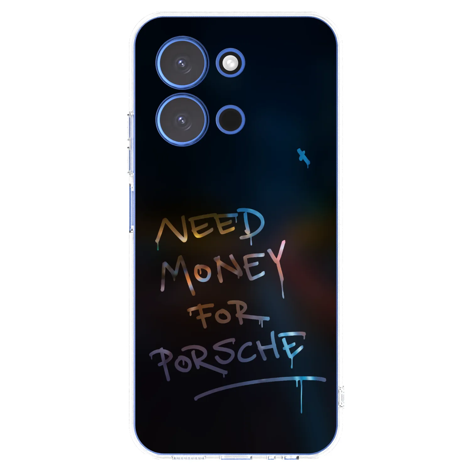 Picasee silikonska prozirna maskica za Xiaomi Redmi 15C 4G - Neon Nights