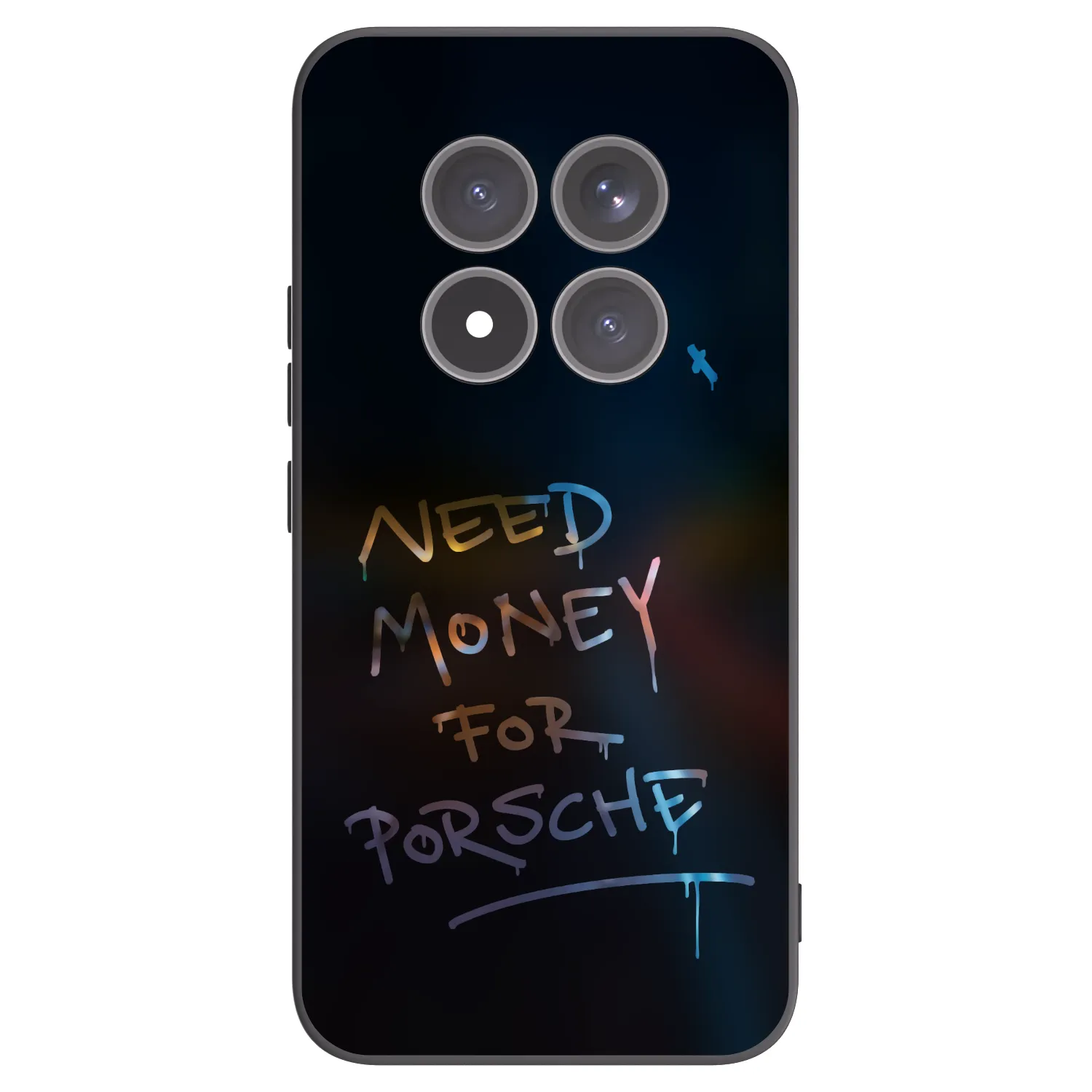 Picasee crna silikonska maskica za Xiaomi Redmi Note 15 Pro+ - Neon Nights