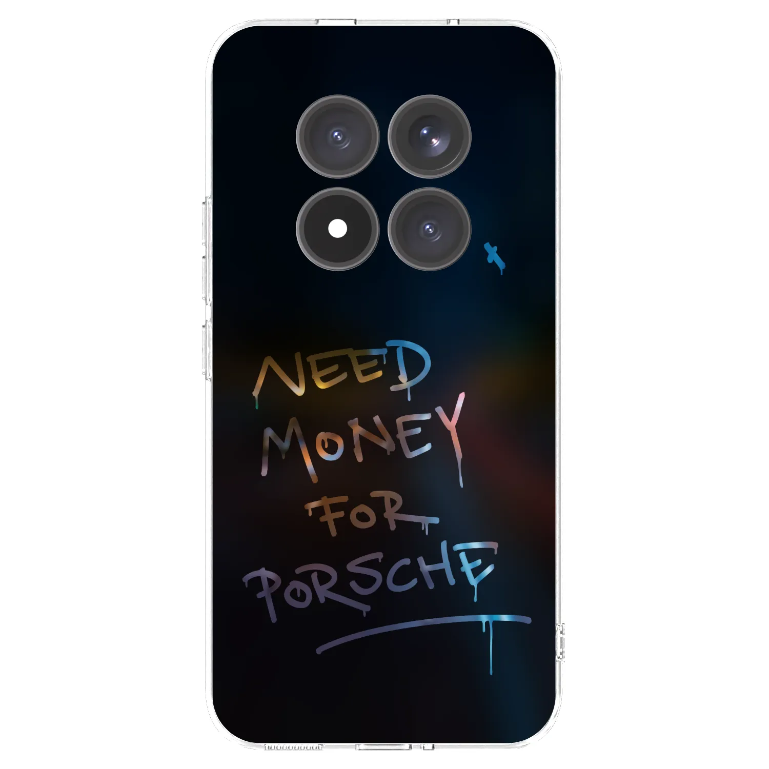 Picasee silikonska prozirna maskica za Xiaomi Redmi Note 15 Pro+ - Neon Nights
