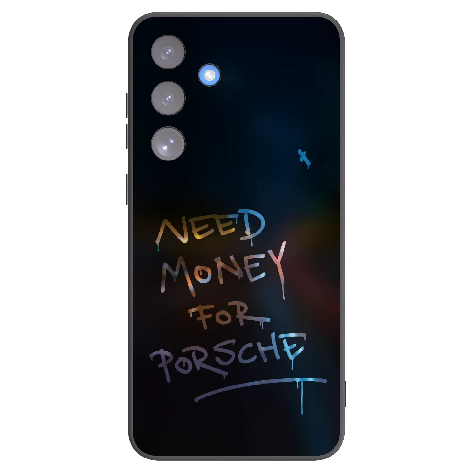 Picasee crna silikonska maskica za Samsung Galaxy S25 FE 5G - Neon Nights