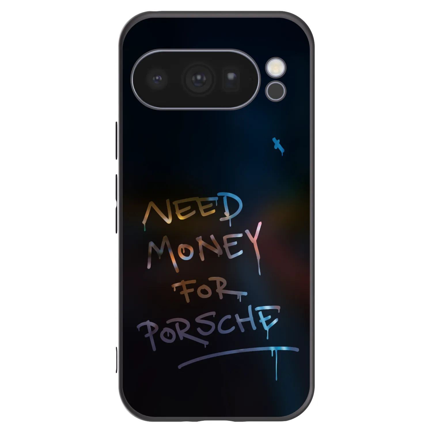 Picasee crna silikonska maskica za Google Pixel 10 Pro - Neon Nights