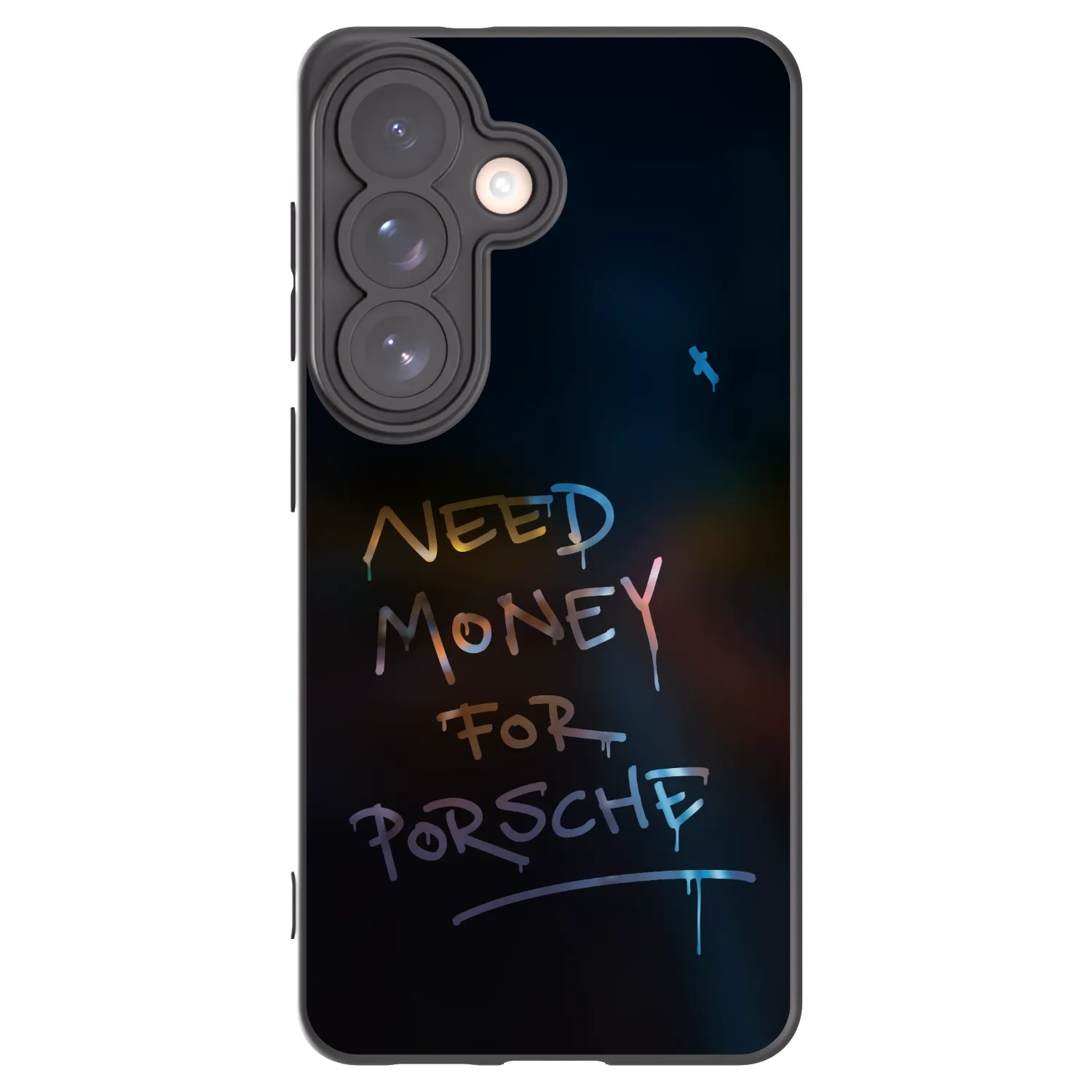 Picasee crna silikonska maskica za Samsung Galaxy S26 - Neon Nights