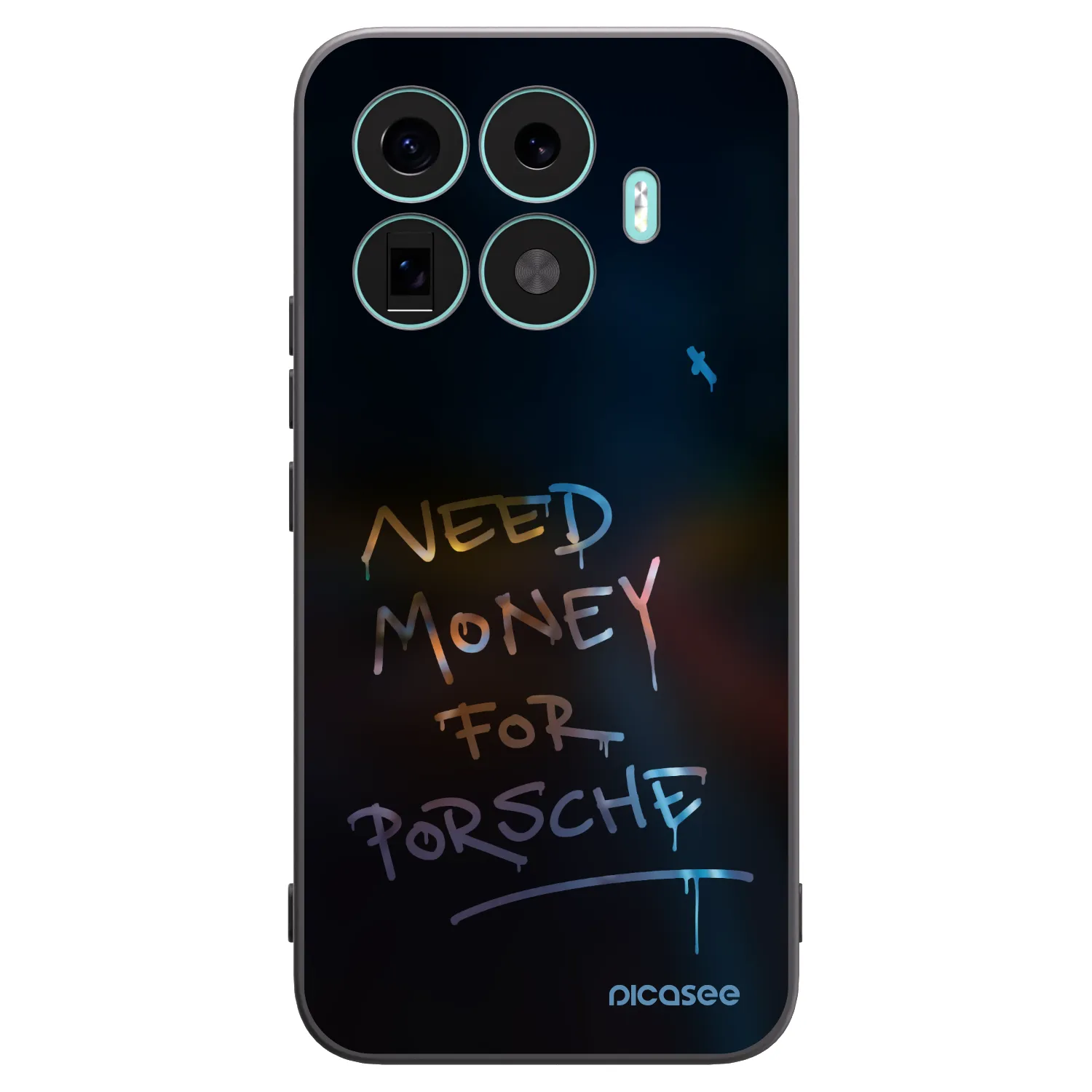 Picasee crna silikonska maskica za Xiaomi 17T Pro - Neon Nights