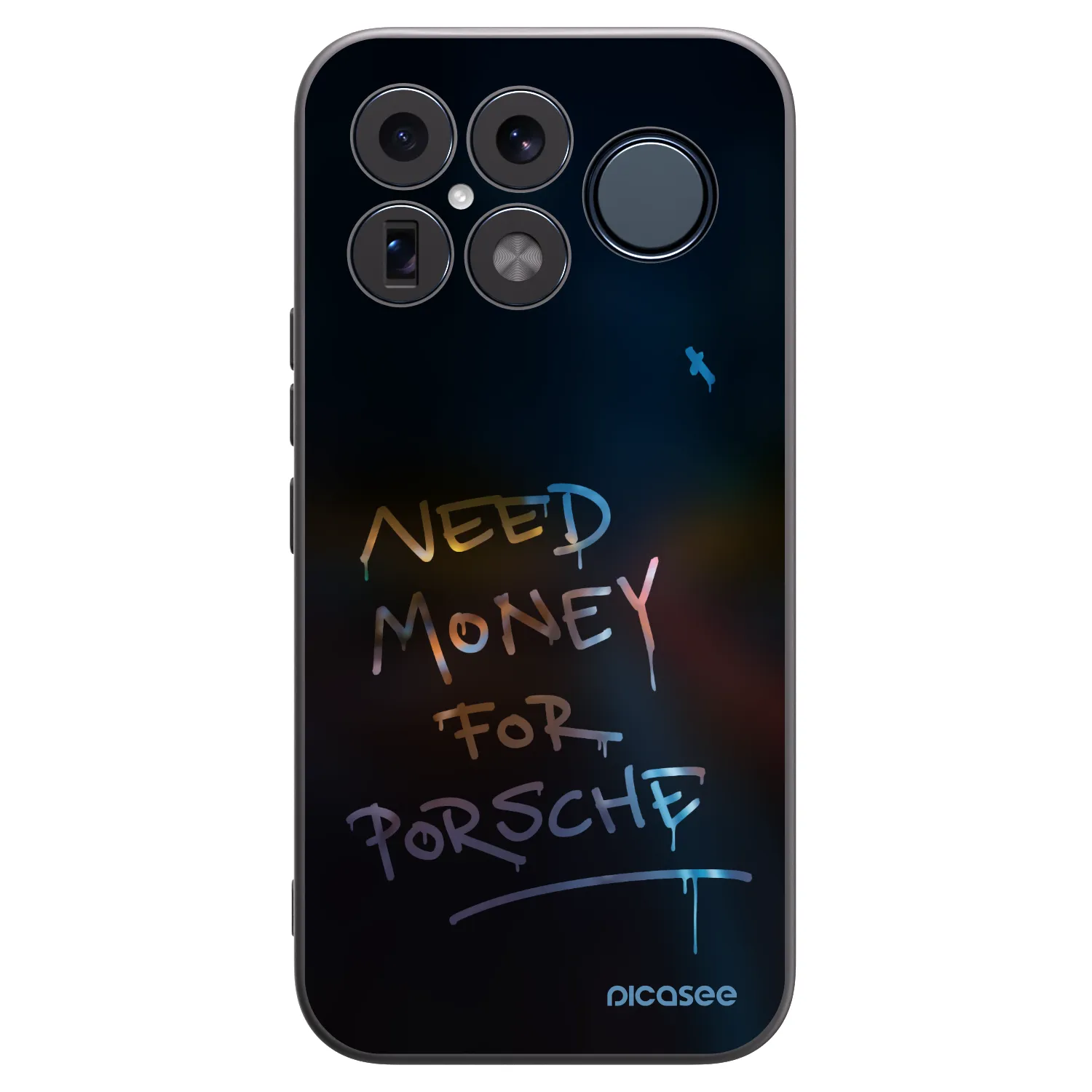 Picasee crna silikonska maskica za Xiaomi Poco F8 Ultra - Neon Nights