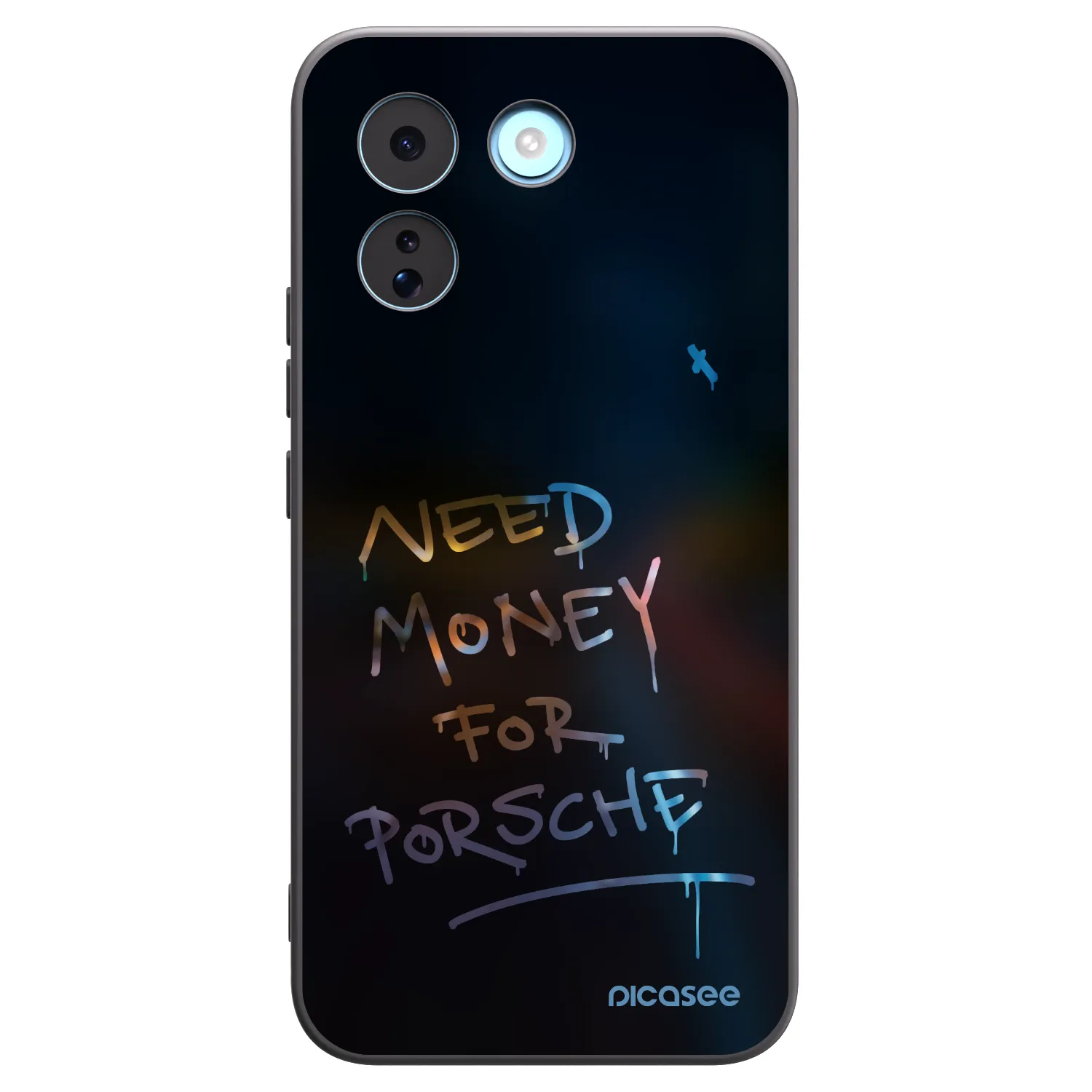 Picasee crna silikonska maskica za Xiaomi Redmi Note 17 Pro MAX 5G - Neon Nights