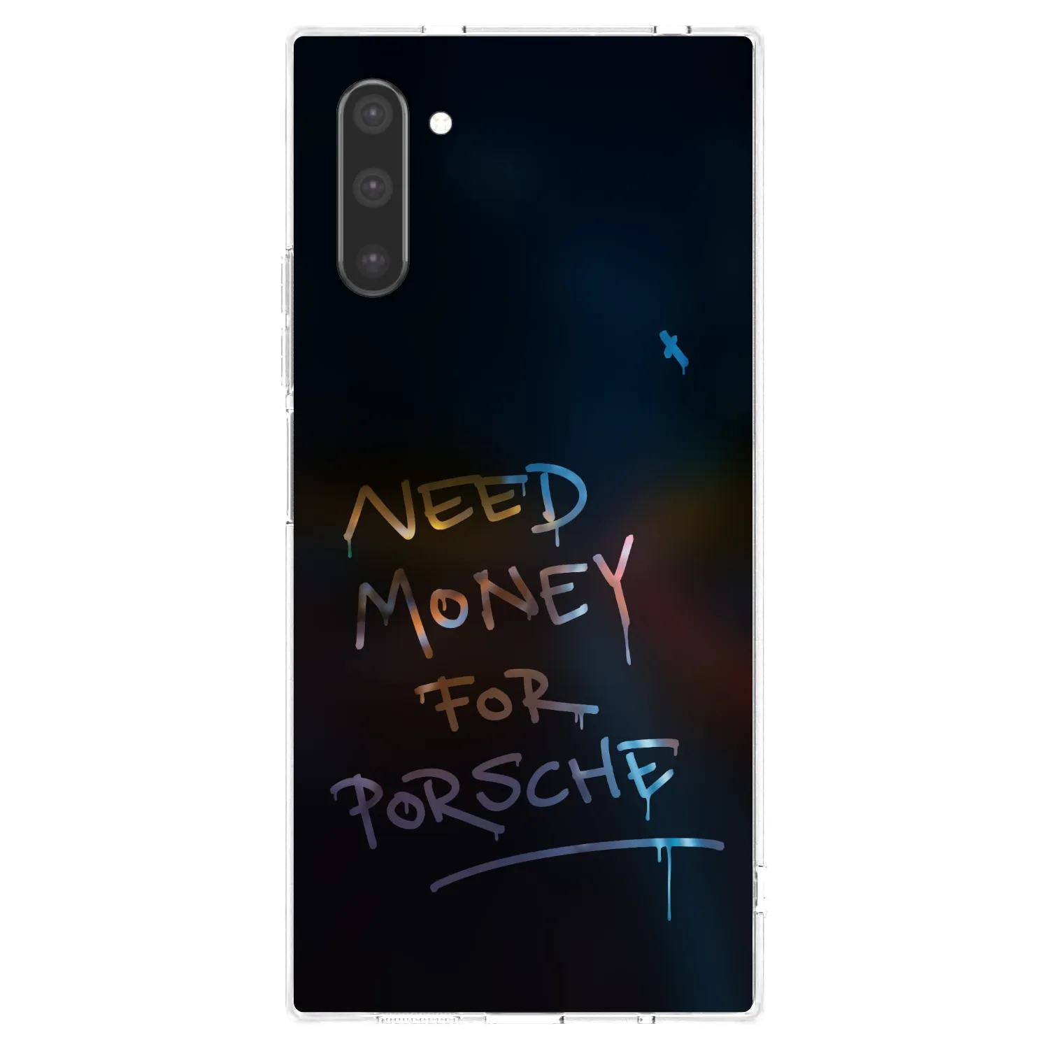 Picasee silikonska prozirna maskica za Samsung Galaxy Note 10 N970F - Neon Nights