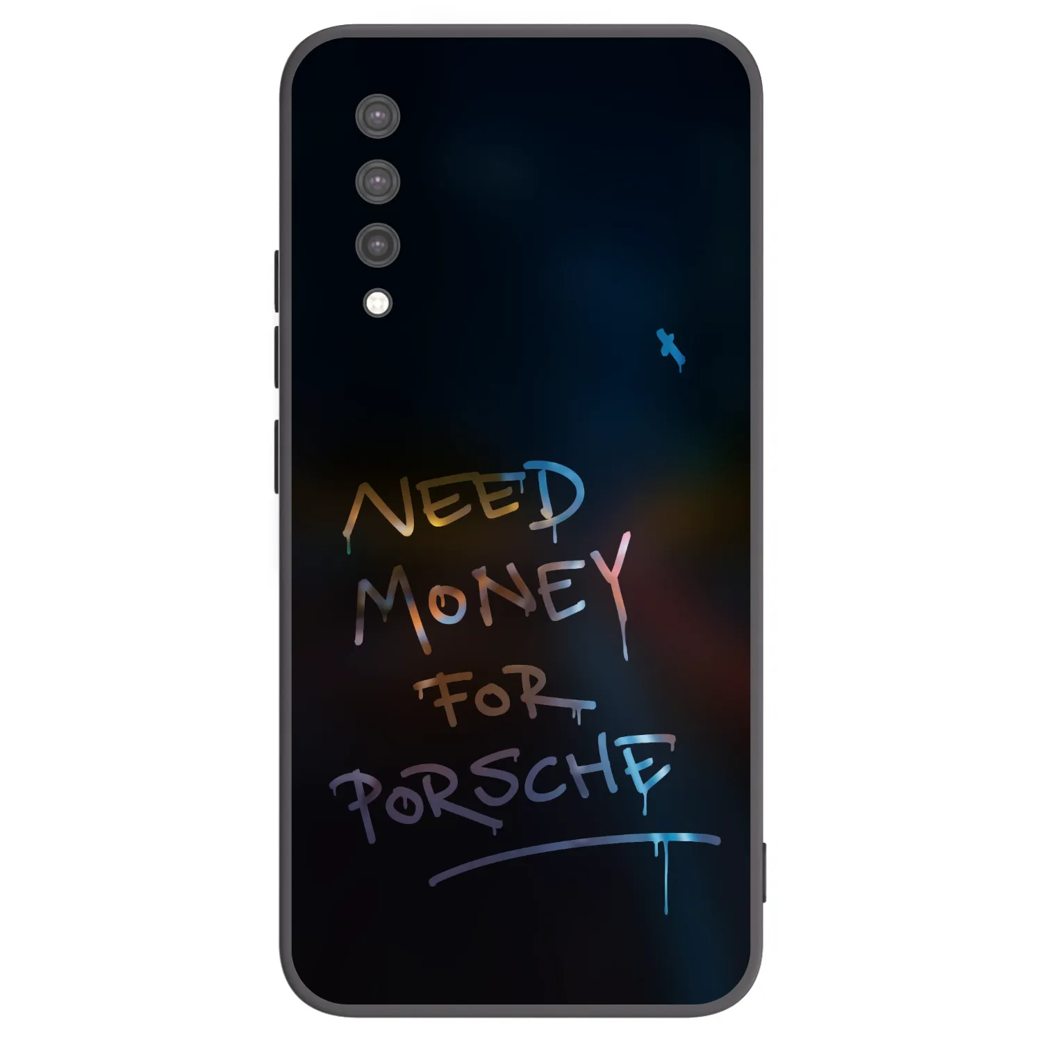 Picasee crna silikonska maskica za Xiaomi Mi 9 Lite - Neon Nights