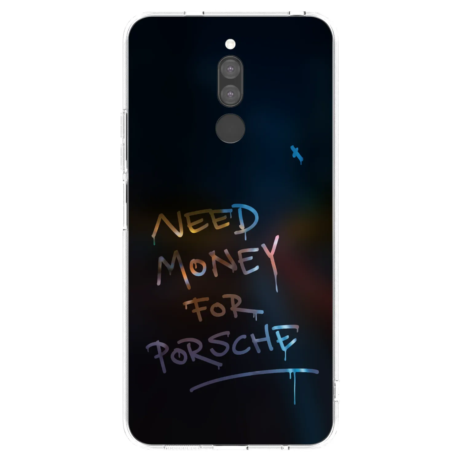 Picasee silikonska prozirna maskica za Xiaomi Redmi 8 - Neon Nights