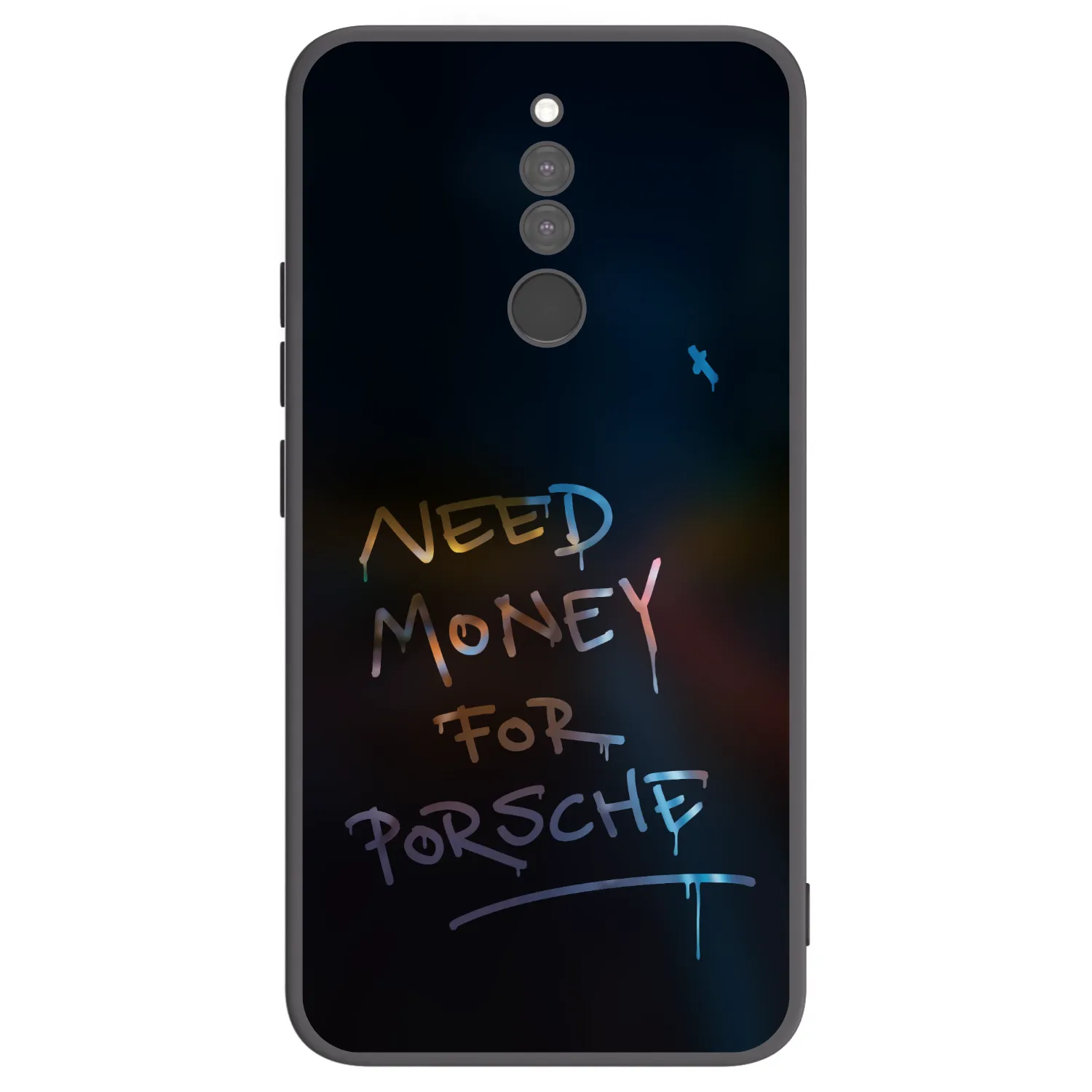 Picasee crna silikonska maskica za Xiaomi Redmi 8 - Neon Nights