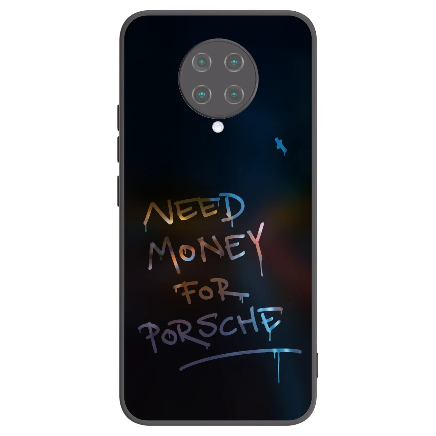 Picasee crna silikonska maskica za Xiaomi Poco F2 Pro - Neon Nights