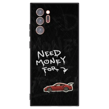 Picasee crna silikonska maskica za Samsung Galaxy Note 20 Ultra - Track Mode