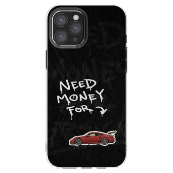 Picasee silikonska prozirna maskica za Apple iPhone 12 Pro Max - Track Mode