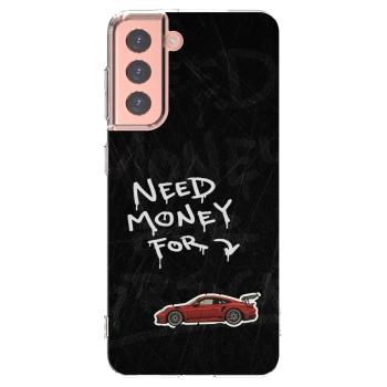 Picasee silikonska prozirna maskica za Samsung Galaxy S21 5G G991B - Track Mode