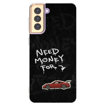 Picasee silikonska prozirna maskica za Samsung Galaxy S21+ 5G G996F - Track Mode