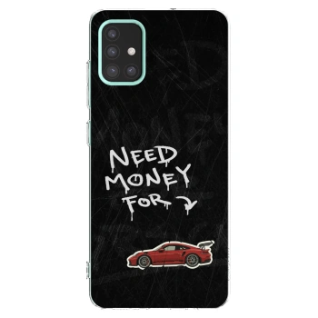 Picasee silikonska prozirna maskica za Samsung Galaxy M31s - Track Mode