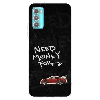 Picasee silikonska prozirna maskica za Motorola Moto G60 - Track Mode