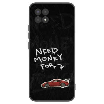 Picasee crna silikonska maskica za Realme 8i - Track Mode
