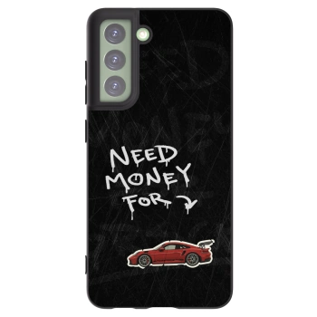 Picasee crna silikonska maskica za Samsung Galaxy S21 FE 5G - Track Mode