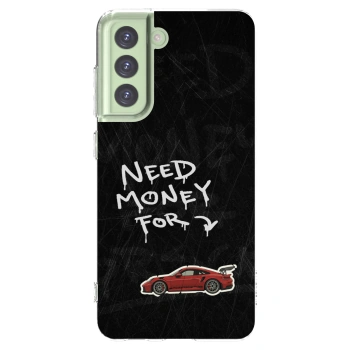 Picasee silikonska prozirna maskica za Samsung Galaxy S21 FE 5G - Track Mode