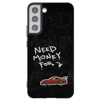 Picasee crna silikonska maskica za Samsung Galaxy S22+ 5G - Track Mode