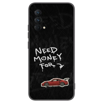 Picasee crna silikonska maskica za Realme GT Master Edition 5G - Track Mode