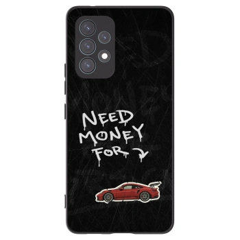 Picasee crna silikonska maskica za Samsung Galaxy A53 5G A536 - Track Mode