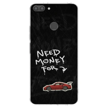 Picasee silikonska prozirna maskica za Huawei P Smart - Track Mode