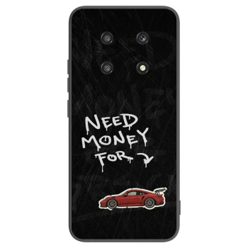 Picasee crna silikonska maskica za Honor Magic4 Lite 5G - Track Mode