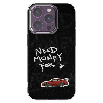 Picasee silikonska prozirna maskica za Apple iPhone 14 Pro - Track Mode