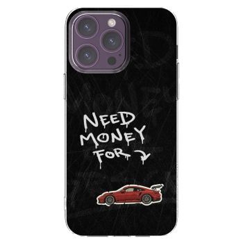 Picasee silikonska prozirna maskica za Apple iPhone 14 Pro Max - Track Mode