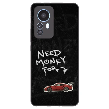 Picasee crna silikonska maskica za Xiaomi 12T Pro - Track Mode